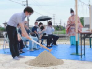 家族団らんを育むNOOKのある家　地鎮祭