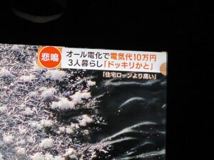 住宅ローンより電気代が高い