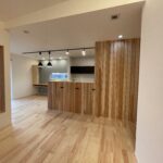 木の温もり溢れるキッチン