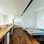 子ども部屋は扉がなく、オープンな造り