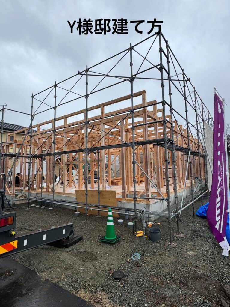Y様邸　建方