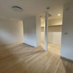 将来的に３部屋に間仕切ることができる子ども部屋